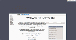 Desktop Screenshot of beaverhillcondos.com